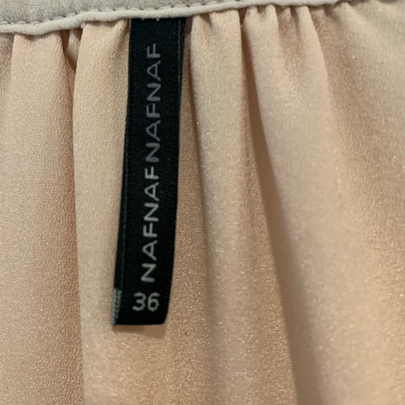 Nafnaf (Paris) romantic pink flowy dress - Picture 5 of 5